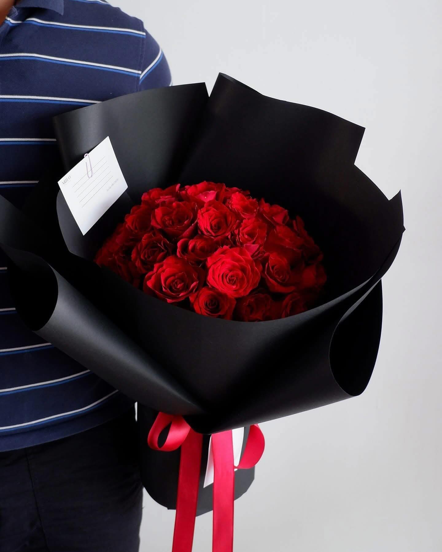 Shop hoa tươi Sài Gòn / BÓ HOA HỒNG ĐỎ - HỒNG ECUADOR / HOA SINH NHẬT / HOA KỈ NIỆM/ HOA TỎ TÌNH/ HOA CẦU HÔN