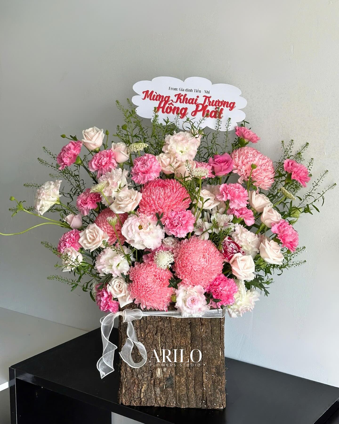 GIỎ HOA ARILO – G08