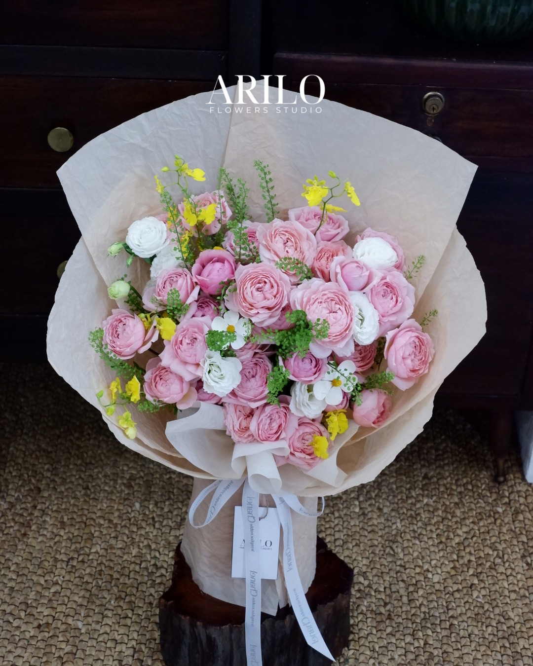 BÓ HOA HỒNG JULIBEE NGỌT NGÀO TẶNG CHO NGƯỜI ẤY B132 - Ảnh 2