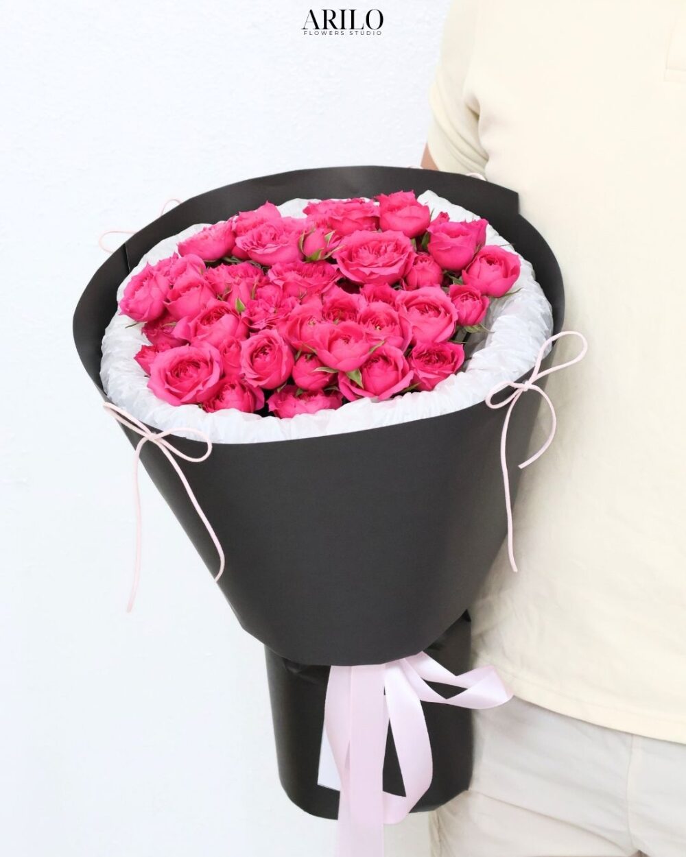 BÓ HOA HỒNG SOFIA CÁ TÍNH GÓI GIẤY KRAFT PHONG CÁCH HIỆN ĐẠI B52