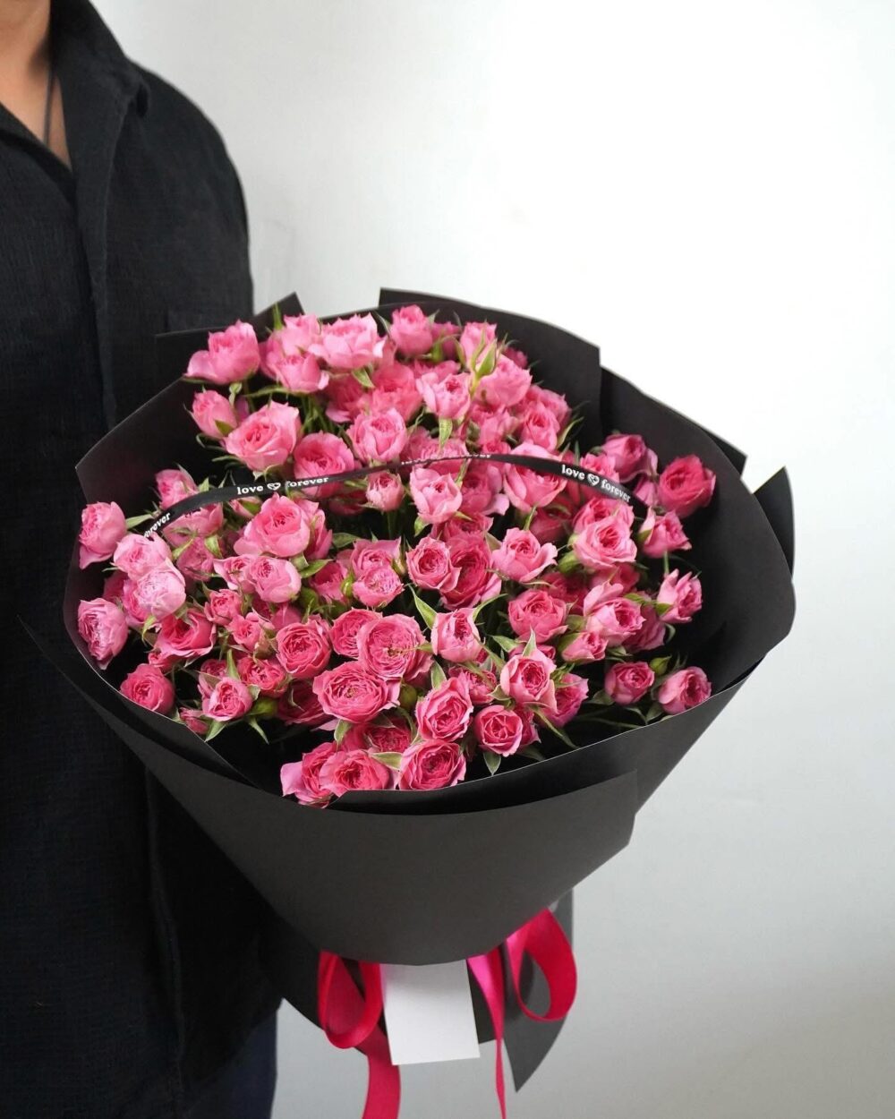 BÓ HOA HỒNG SOFIA GIÁ TỐT SẮC HỒNG CỦA NHỮNG LỜI YÊU KHÔNG CẦN NÓI THÀNH LỜI B34