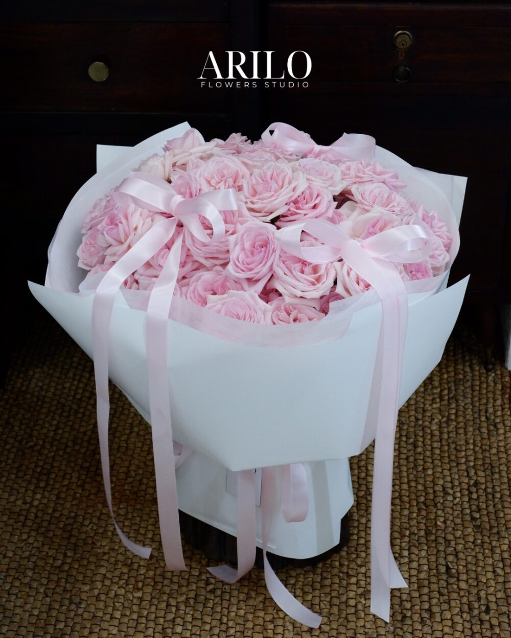 BÓ HOA TỎ TÌNH HỒNG OHARA CAO CẤP LỜI YÊU NGỌT NGÀO TRONG SẮC HỒNG NHẸ NHÀNG B160