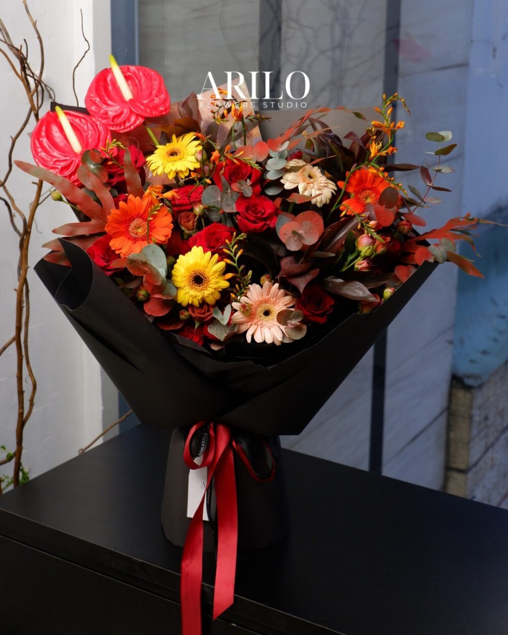 BÓ HOA TỐT NGHIỆP HOA ĐỒNG TIỀN TẶNG BẠN TRAI DẤU ẤN BẢN LĨNH VÀ TỰ HÀO B411