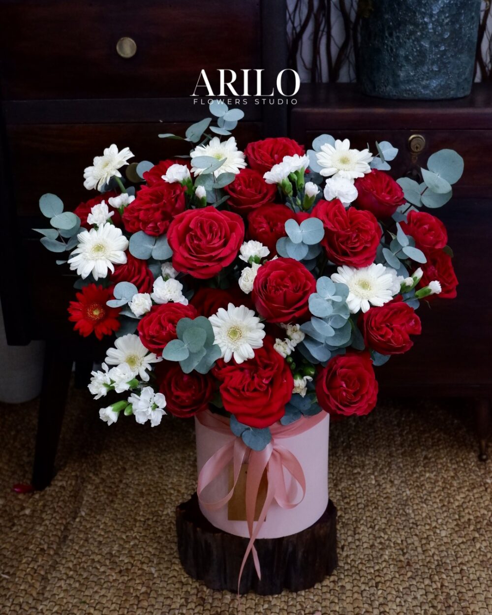 LÃNG HOA KHAI TRƯƠNG MÀU ĐỎ TRẮNG SANG TRỌNG – LỜI CHÚC MỪNG KHỞI ĐẦU THUẬN LỢI G08-01