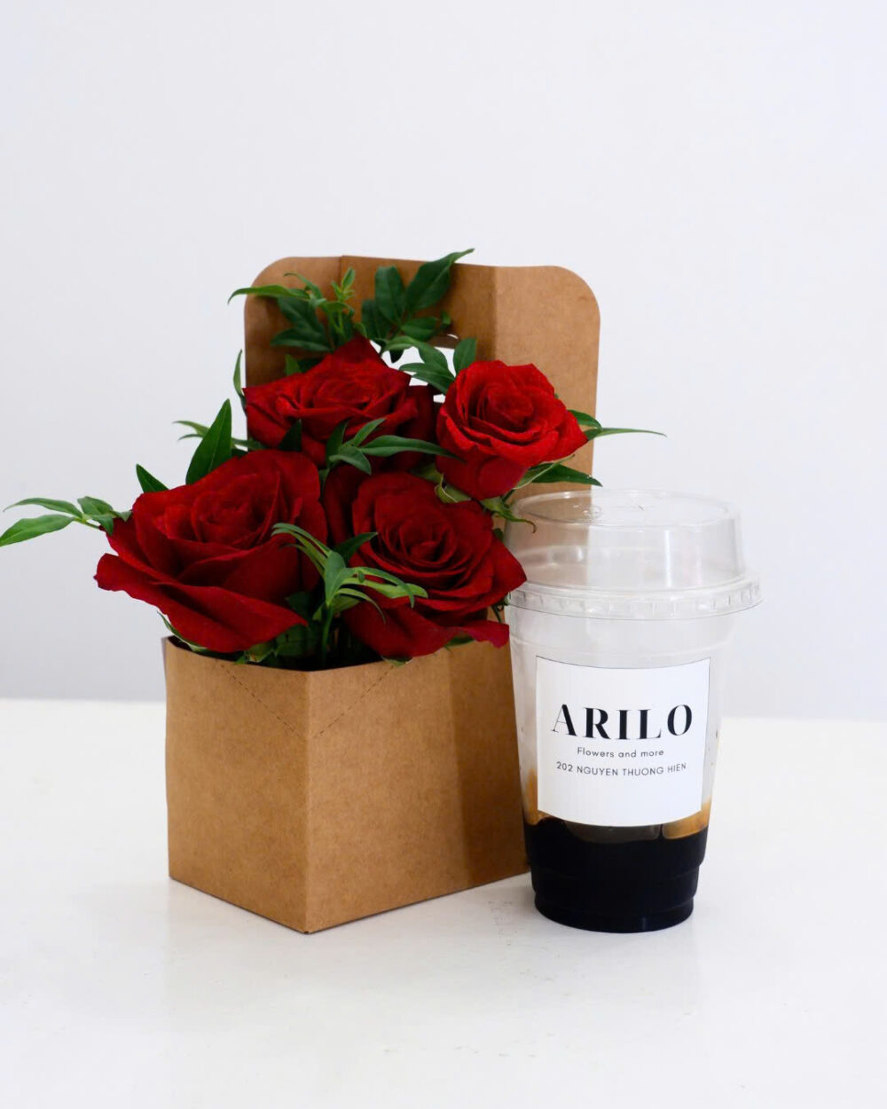 COMBO NƯỚC VÀ HOA ARILO - GIAO HOẢ TỐC TP.HCM