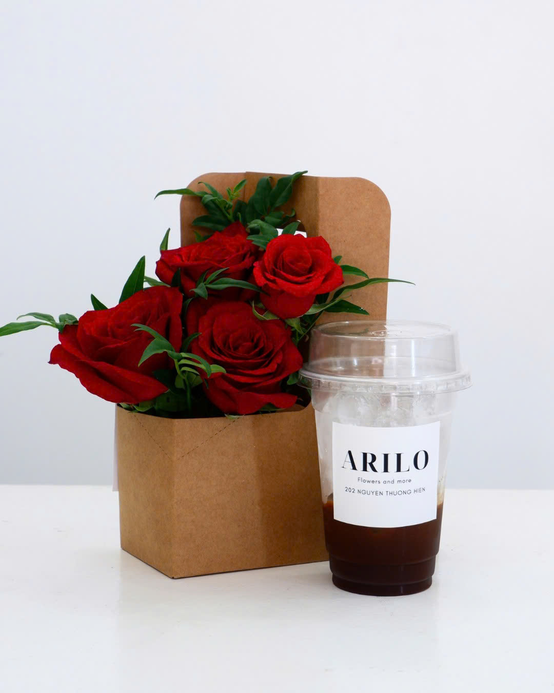 COMBO NƯỚC VÀ HOA ARILO - GIAO HOẢ TỐC TP.HCM