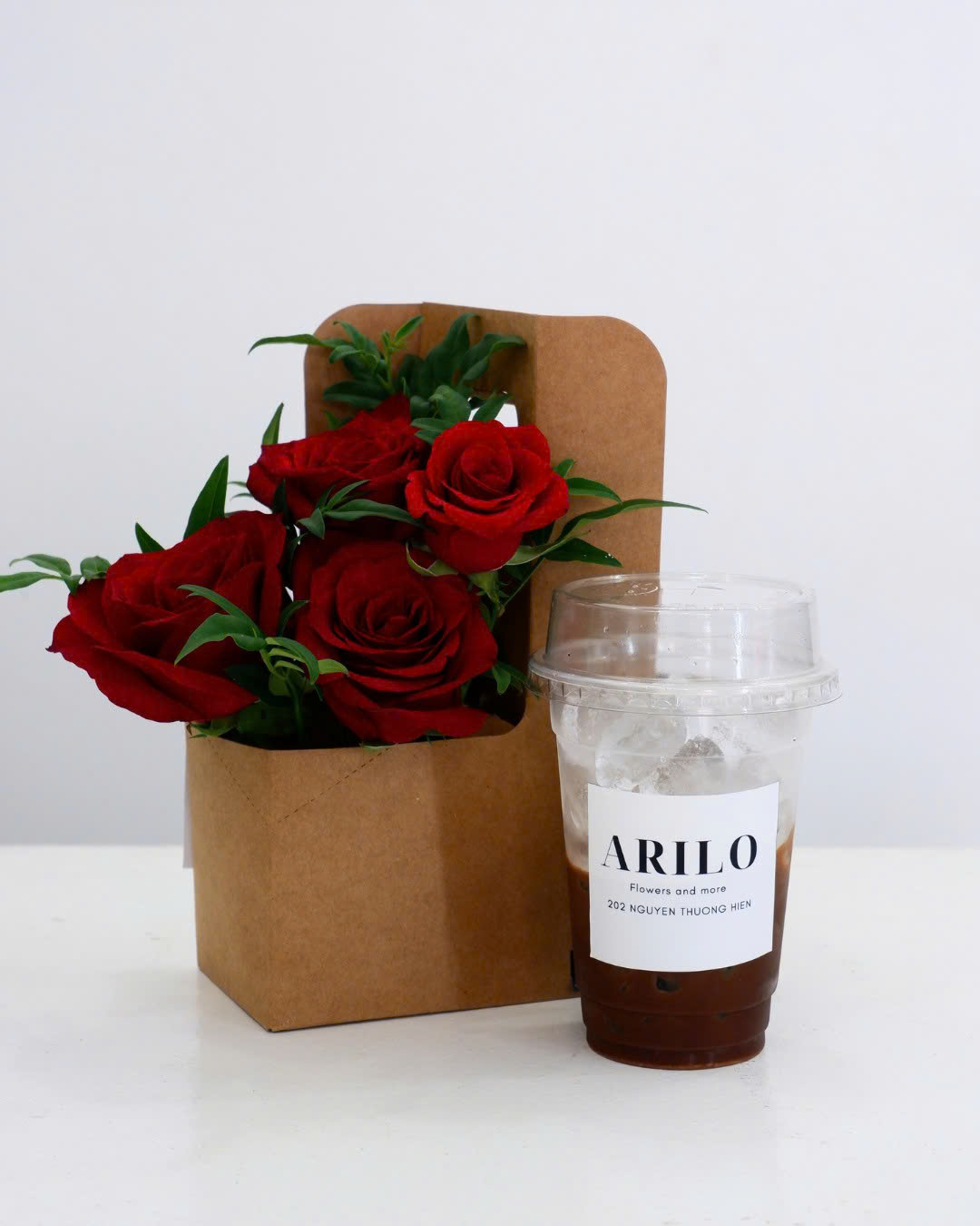 COMBO NƯỚC VÀ HOA ARILO - GIAO HOẢ TỐC TP.HCM