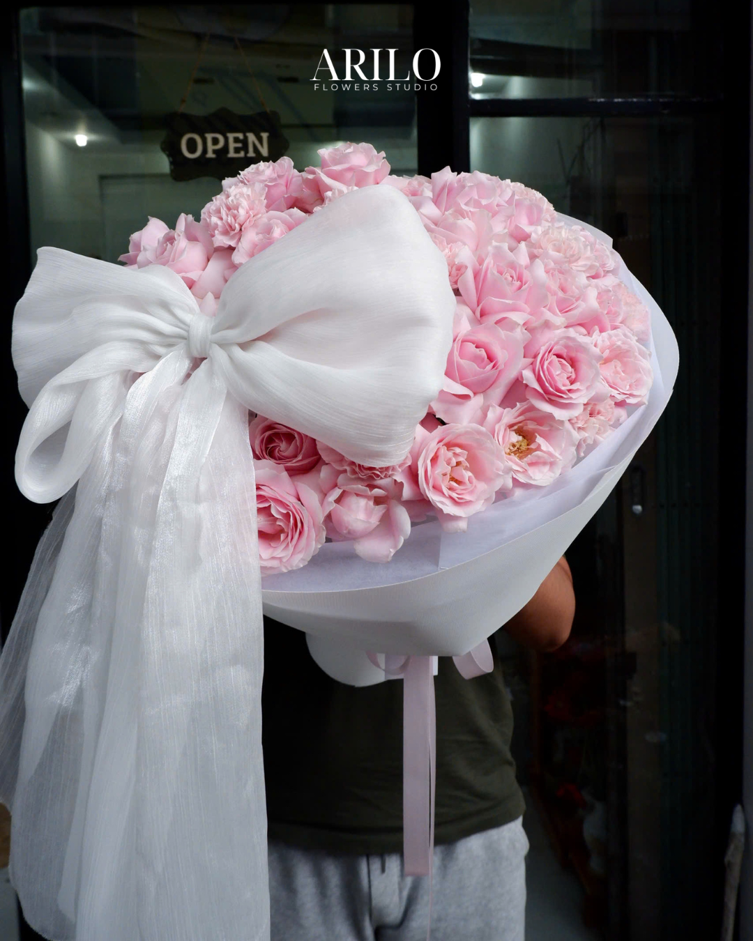 Shop hoa tươi Sài Gòn / BÓ HOA HỒNG MÀU PASTEL / HOA SINH NHẬT / HOA KỈ NIỆM/ HOA TỎ TÌNH/ HOA CẦU HÔN