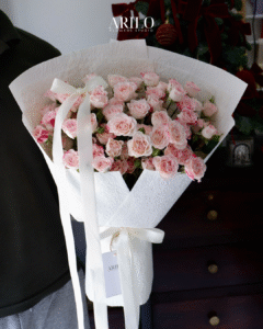 Shop hoa tươi Sài Gòn / BÓ HOA HỒNG CHIẾT XẠ MÀU PASTEL / HOA SINH NHẬT / HOA KỈ NIỆM/ HOA TỎ TÌNH/ HOA CẦU HÔN