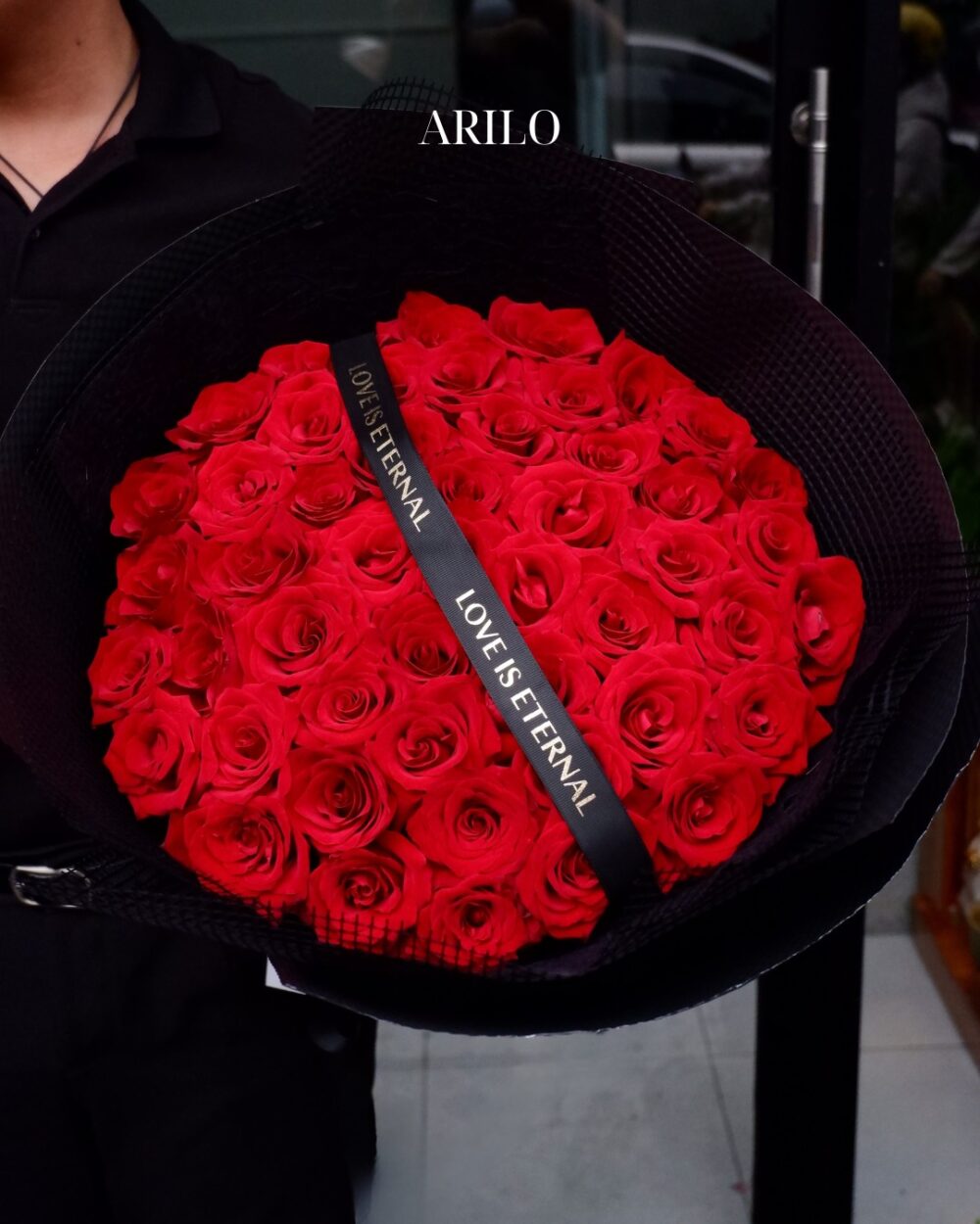 BÓ HOA HỒNG ECUADOR ĐỎ TẶNG NGƯỜI YÊU VALENTINE B216