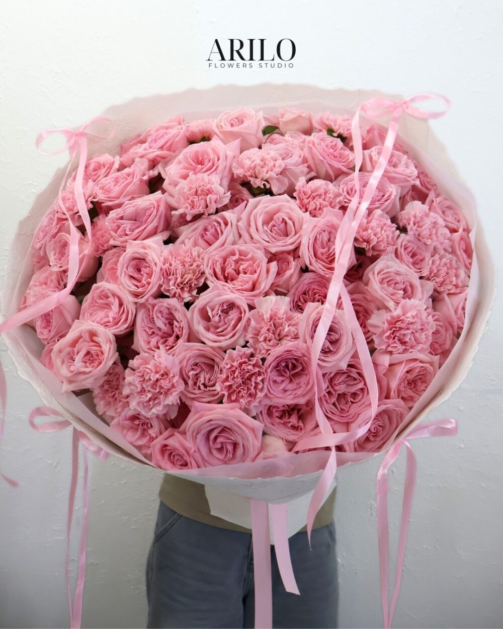 BÓ HOA HỒNG OHARA MIX FANG SIZE LỚN TẶNG NGƯỜI YÊU DỊP VALENTINE B222