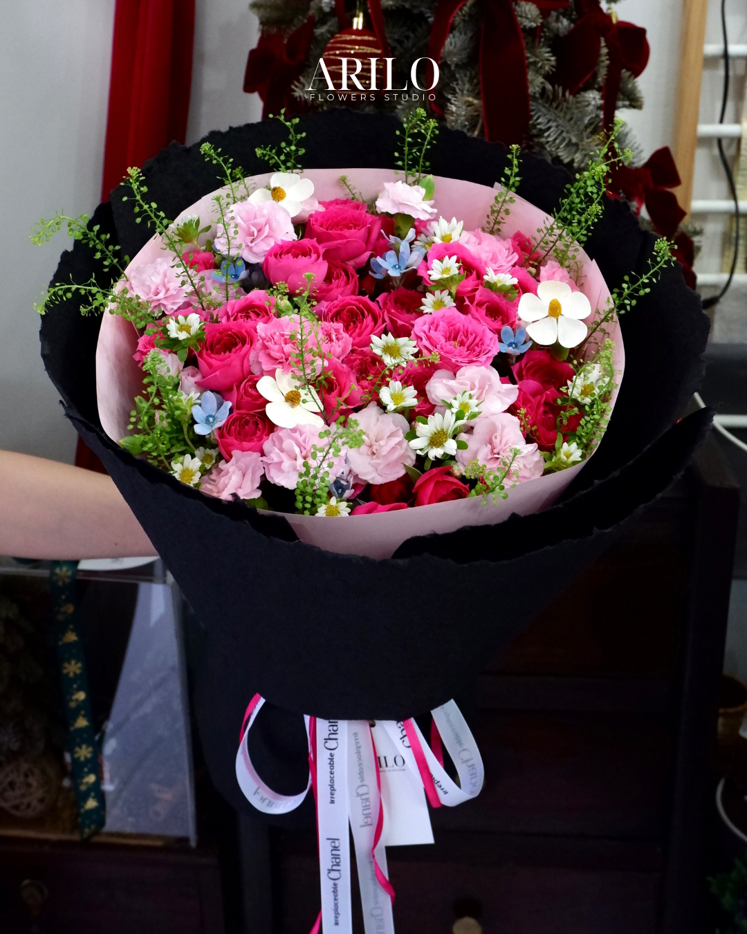 Shop hoa tươi Sài Gòn / BÓ HOA HỒNG SOFIA MIX NHIỀU HOA/ HOA SINH NHẬT / HOA KỈ NIỆM/ HOA TỎ TÌNH/ HOA CẦU HÔN