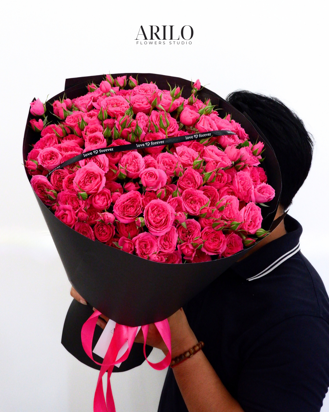 Shop hoa tươi Sài Gòn / BÓ HOA HỒNG SOFIA BÓ TRÒN/ HOA SINH NHẬT / HOA KỈ NIỆM/ HOA TỎ TÌNH/ HOA CẦU HÔN