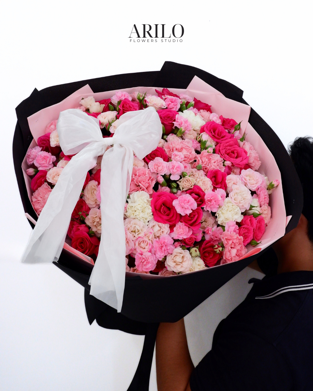 Shop hoa tươi Sài Gòn / BÓ HOA HỒNG SOFIA MIX HỒNG PINKLOYD/ HOA SINH NHẬT / HOA KỈ NIỆM/ HOA TỎ TÌNH/ HOA CẦU HÔN