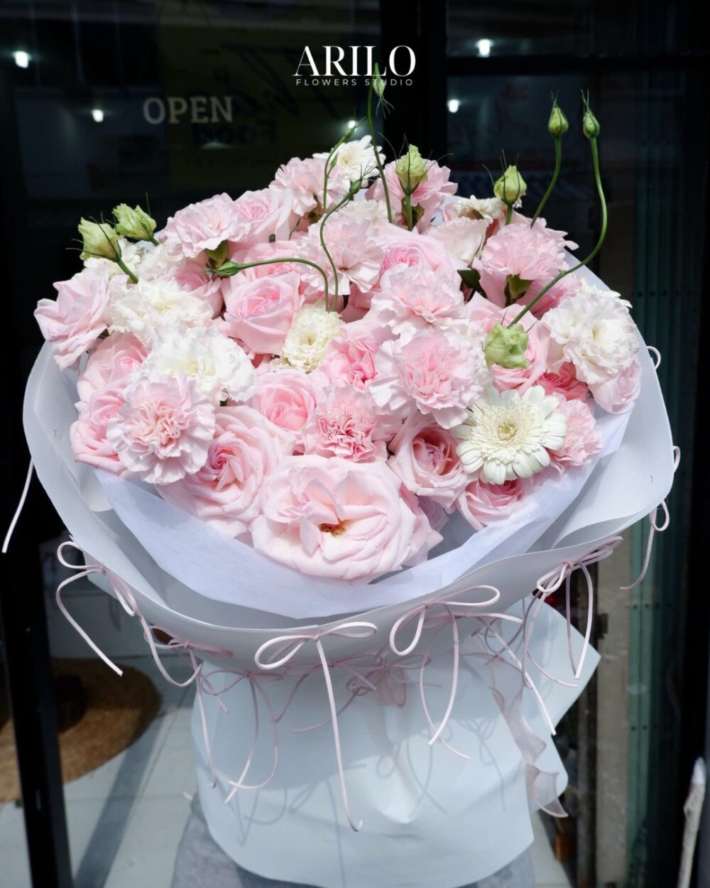 BÓ HOA TỎ TÌNH HỒNG OHARA PASTEL BẢN TÌNH CA NGỌT NGÀO CỦA CẢM XÚC B225