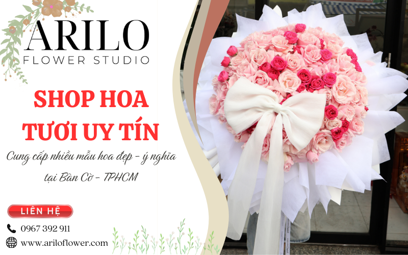 Shop hoa tươi tại Bàn Cờ