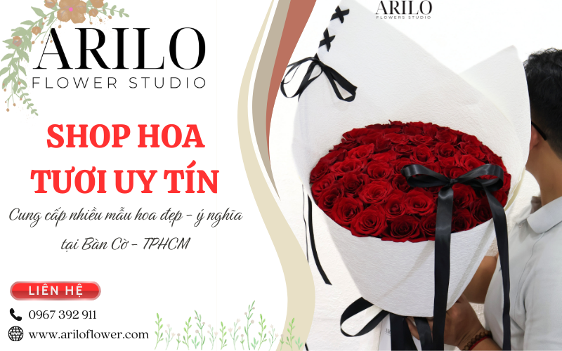 Shop hoa tươi tại Bàn Cờ