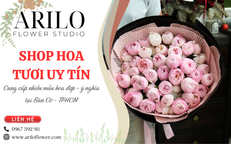 Shop hoa tươi tại Bàn Cờ