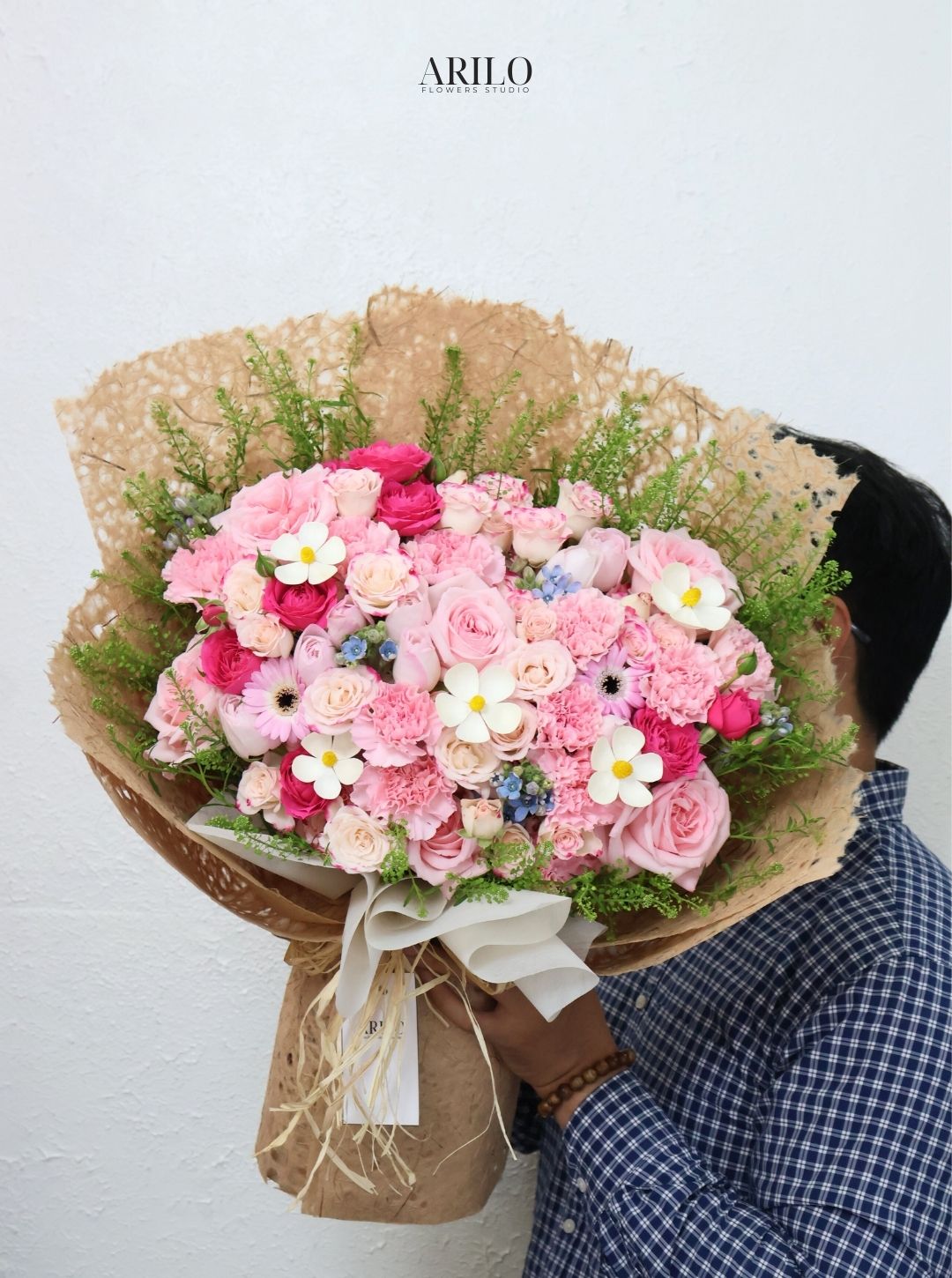 BÓ HOA HỒNG KẸO NGỌT LỜI TỎ TÌNH ĐẬM SÂU NGÀY VALENTINE B308 - Ảnh 3