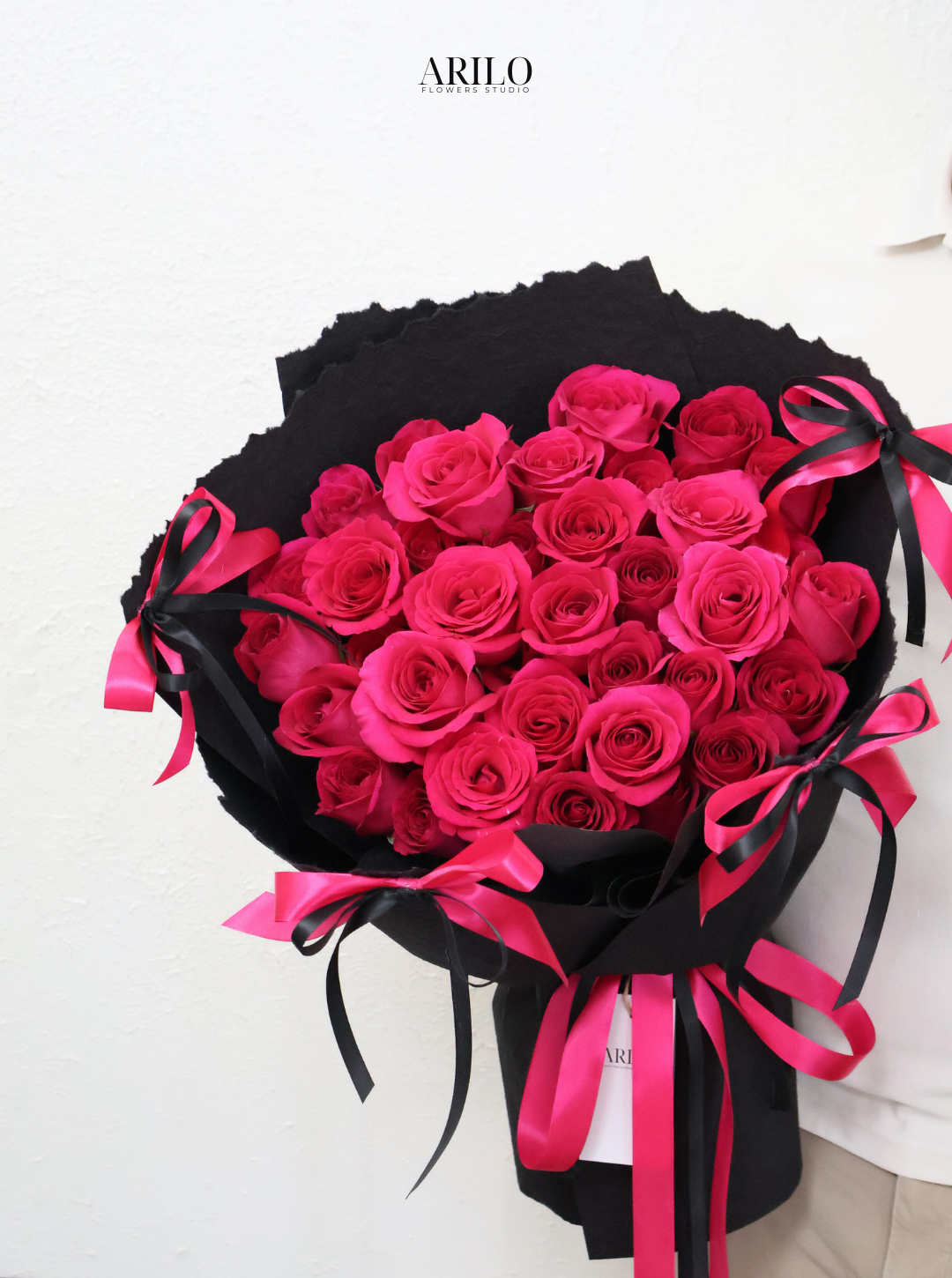 BÓ HOA HỒNG PINKPLOY NHỊP TIM RỰC RỠ CHO NGÀY YÊU B319 - Ảnh 3