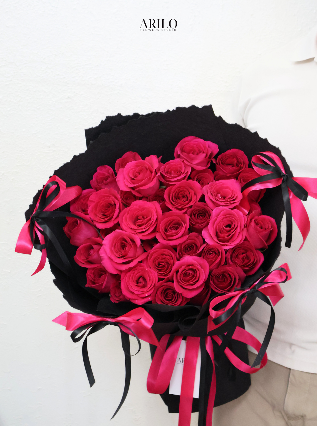 BÓ HOA HỒNG PINKPLOY NHỊP TIM RỰC RỠ CHO NGÀY YÊU B319 - Ảnh 2