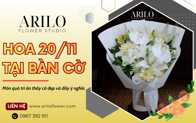 hoa 20/11 tại Bàn Cờ