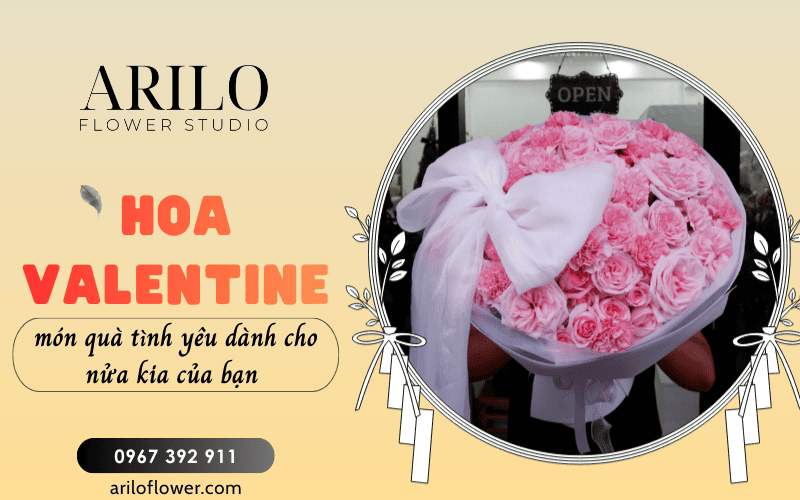hoa valentine tại Bàn Cờ