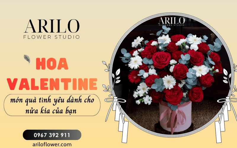 hoa valentine tại Bàn Cờ