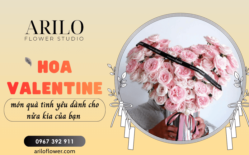 hoa valentine tại Bàn Cờ