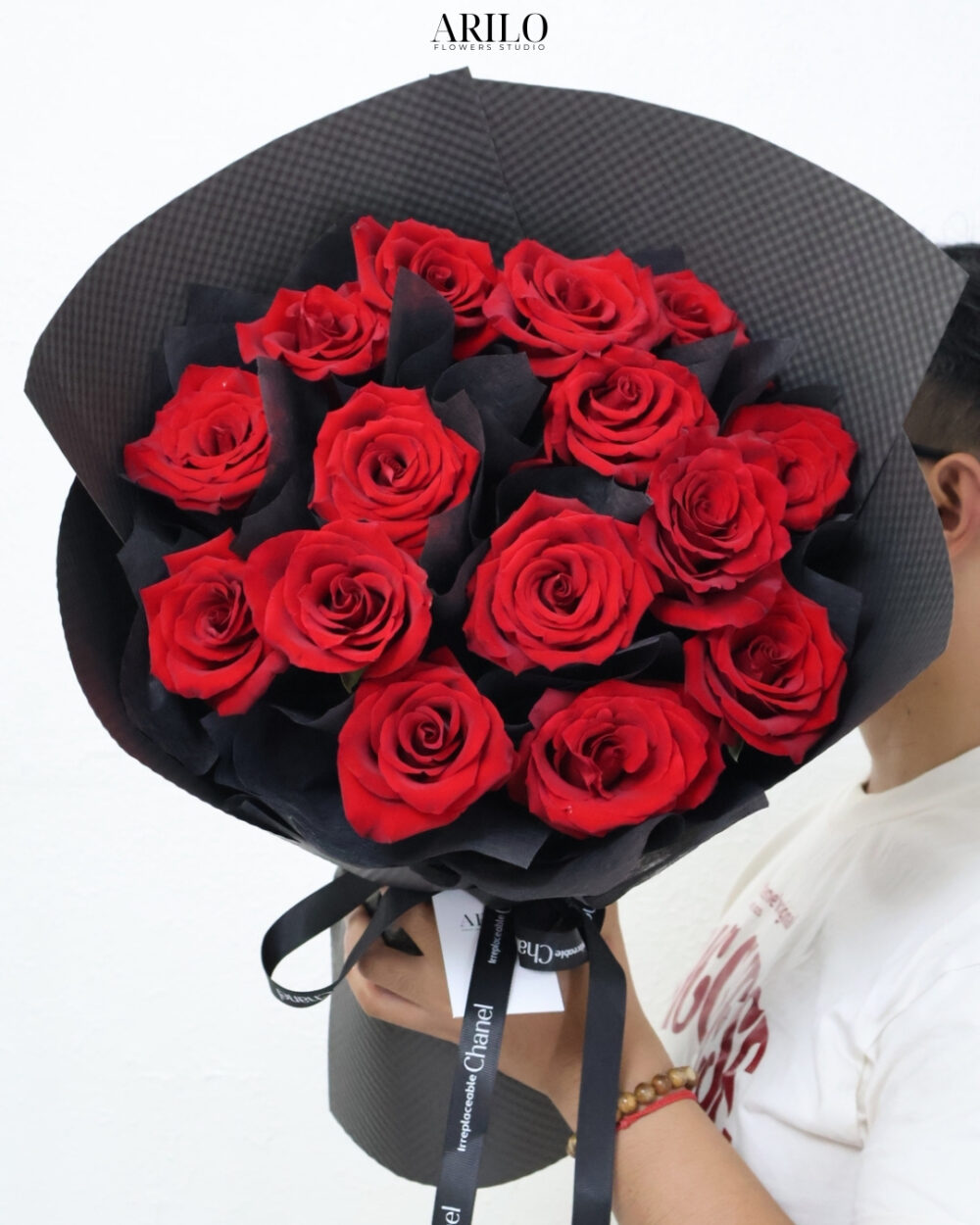 BÓ HOA HỒNG ĐỎ ECUADOR TẶNG NGƯỜI YÊU GIÁ TỐT TẠI SHOP HOA TƯƠI ARILO B392