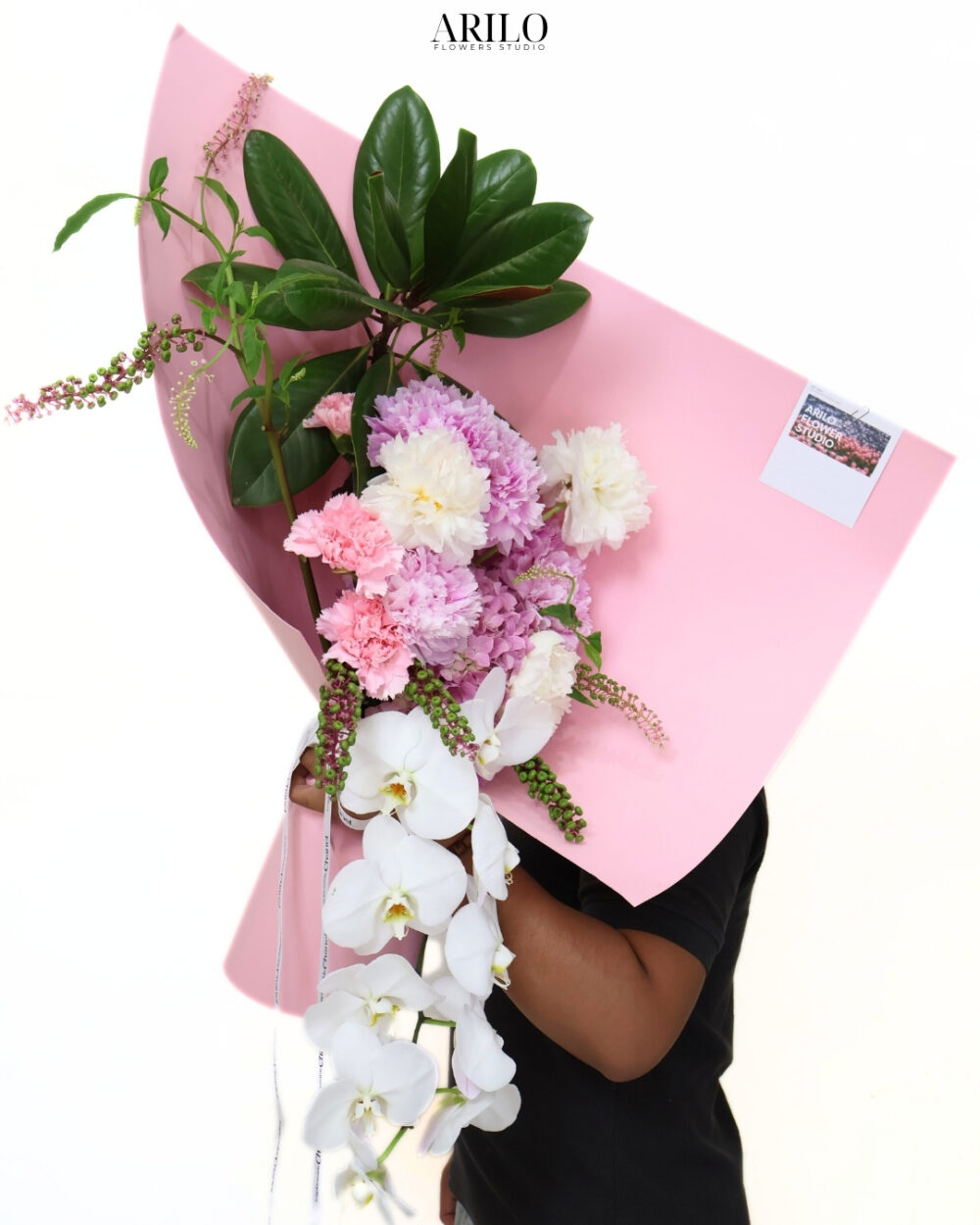 BÓ HOA PEONY TONE HỒNG NHẸ NHÀNG CHO NHỮNG LỜI YÊU CHÂN THÀNH TẠI SHOP HOA TƯƠI ARILO B461