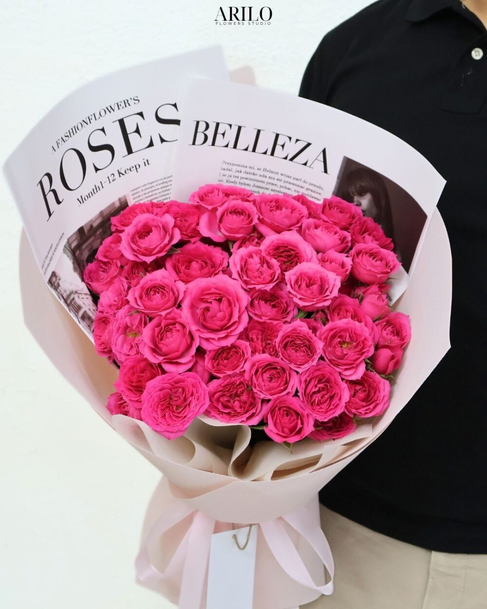 BÓ HOA SOFIA SINH NHẬT TONE HỒNG RỰC RỠ MÓN QUÀ NGỌT NGÀO DÀNH RIÊNG CHO NGÀY ĐẶC BIỆT B485