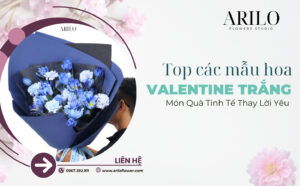 Top Các Mẫu Hoa Valentine Trắng Được Yêu Thích – Món Quà Tinh Tế Thay Lời Yêu-01