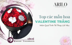 Top Các Mẫu Hoa Valentine Trắng Được Yêu Thích – Món Quà Tinh Tế Thay Lời Yêu