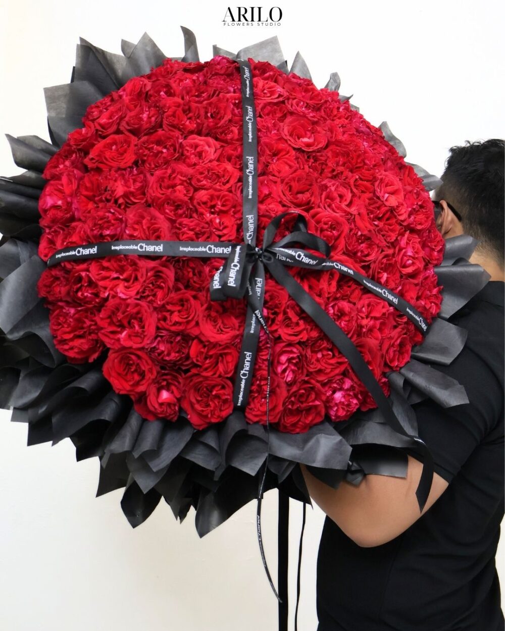 BÓ HOA CẦU HÔN HỒNG OHARA ĐỎ 99 BÔNG TUYÊN NGÔN TÌNH YÊU KHÔNG GIỚI HẠN B527