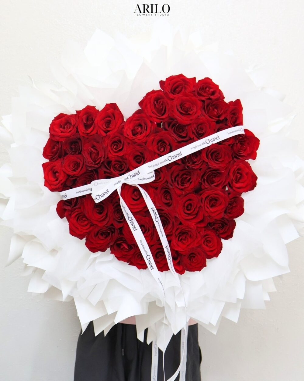 BÓ HOA ECUADOR TRÁI TIM HỒNG ĐỎ QUYẾN RŨ BIỂU TƯỢNG TÌNH YÊU MÃNH LIỆT B508